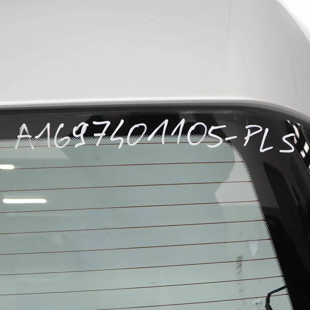  Mercedes-Benz A-Class W169 Boot Trunk Lid Tailgate Polar Silver Metallic - 761 - SKU A1697401105-PLS - Part number A1697401105