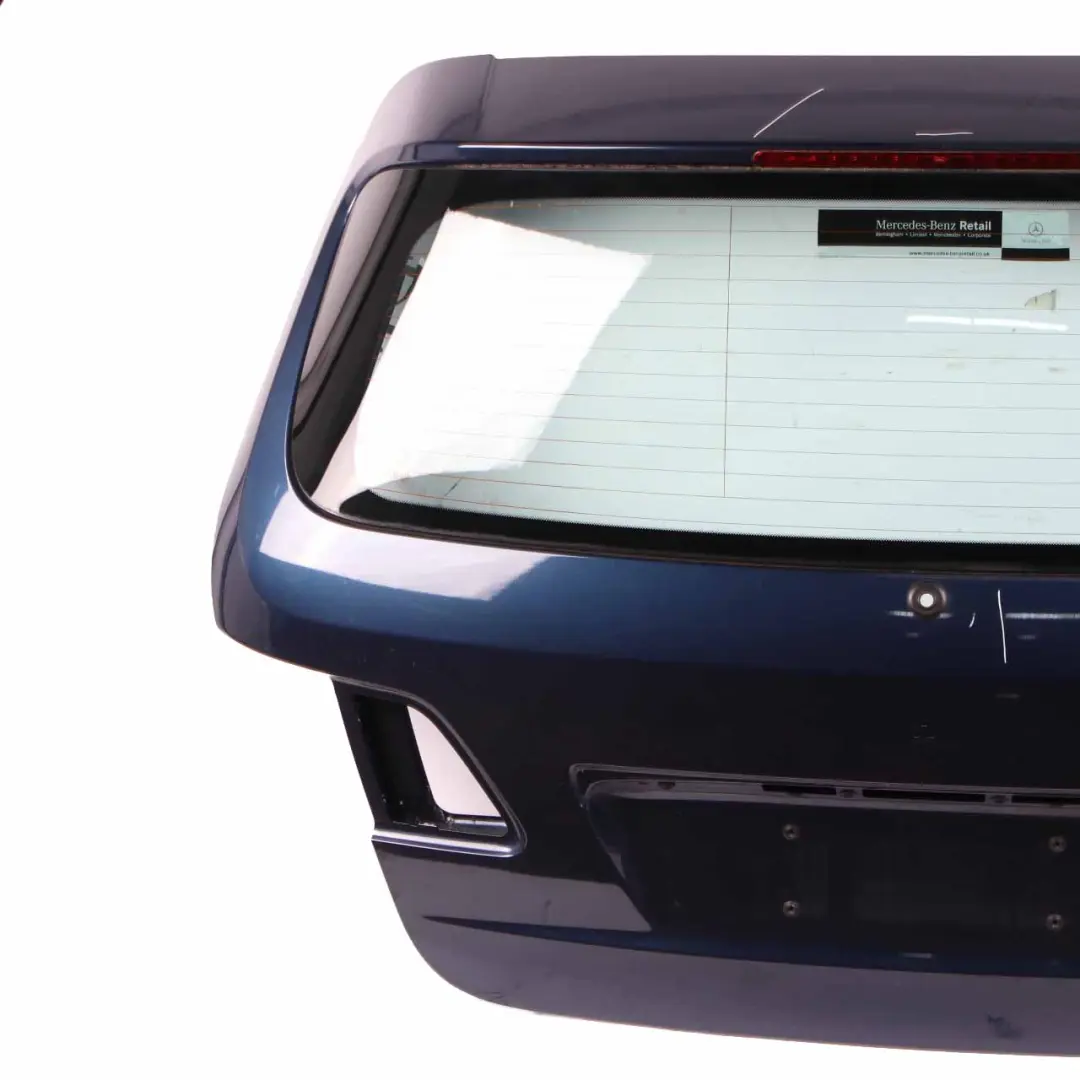 Trunk Lid Mercedes W245 Boot Tailgate Panel Atoll Blue Metallic - 375 to with Part number A1697401305 Trunk Lid Mercedes W245 Boot Tailgate Panel Atoll Blue Metallic - 375 - SKU A1697401305-AB - Part number A1697401305