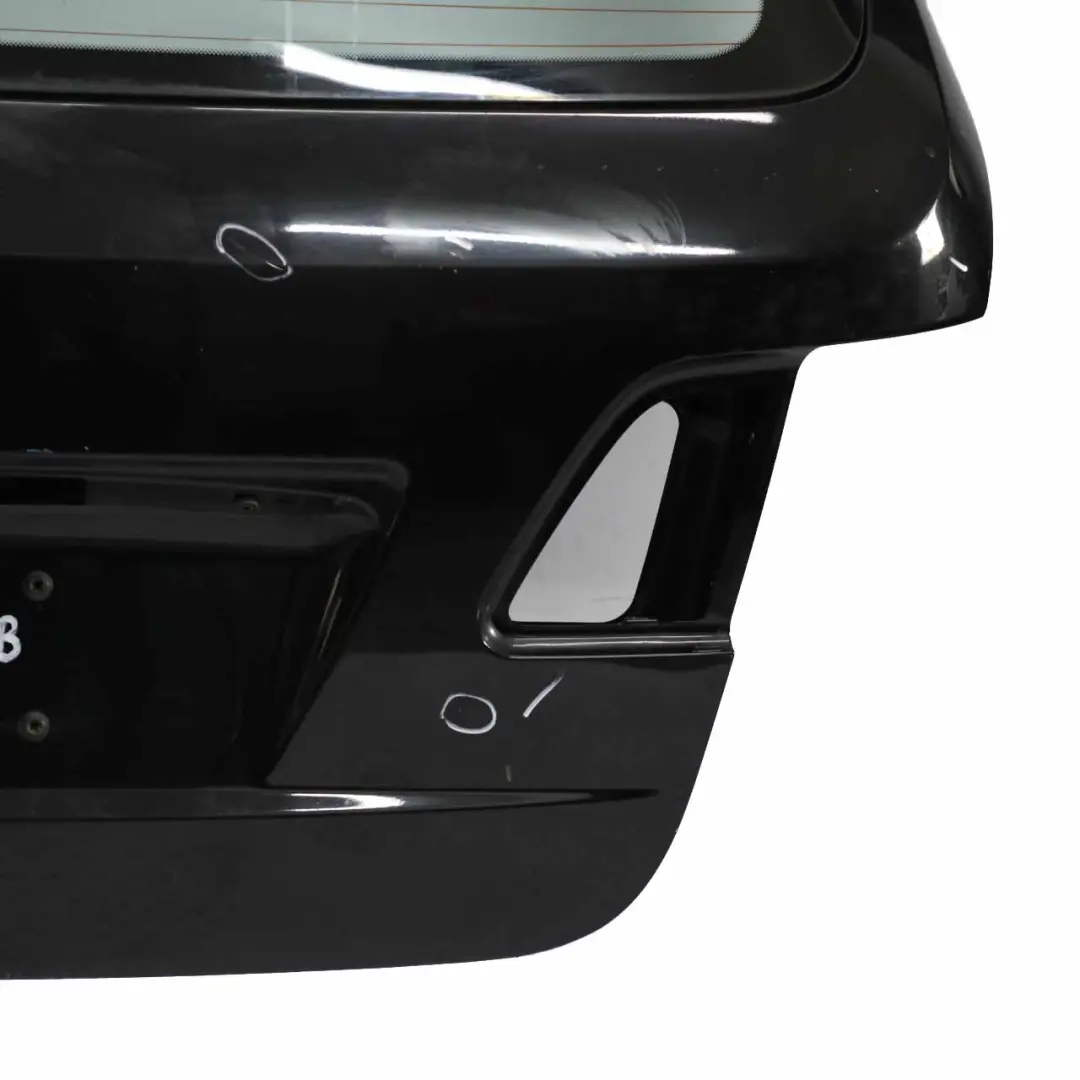 Trunk Lid Mercedes W245 Boot Tailgate Panel Kosmos Cosmic Black Metallic - 191 to with Part number A1697401305 Trunk Lid Mercedes W245 Boot Tailgate Panel Kosmos Cosmic Black Metallic - 191 - SKU A1697401305-KB - Part number A1697401305