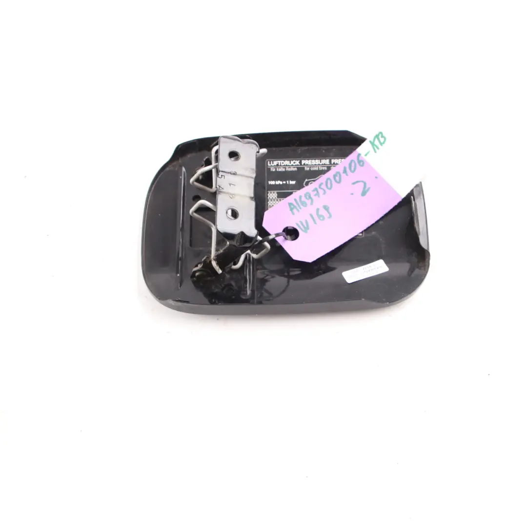 Mercedes W169 Coperchio serbatoio Kosmos Nero Metallizzato - 191 - SKU A1697500106-KB - Numero di parte A1697500106