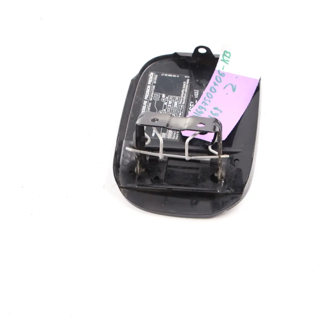 Mercedes W169 Tankklappe abdeckung Kosmos Schwarz Metallic - 191 - SKU A1697500106-KB - Teilenummer A1697500106