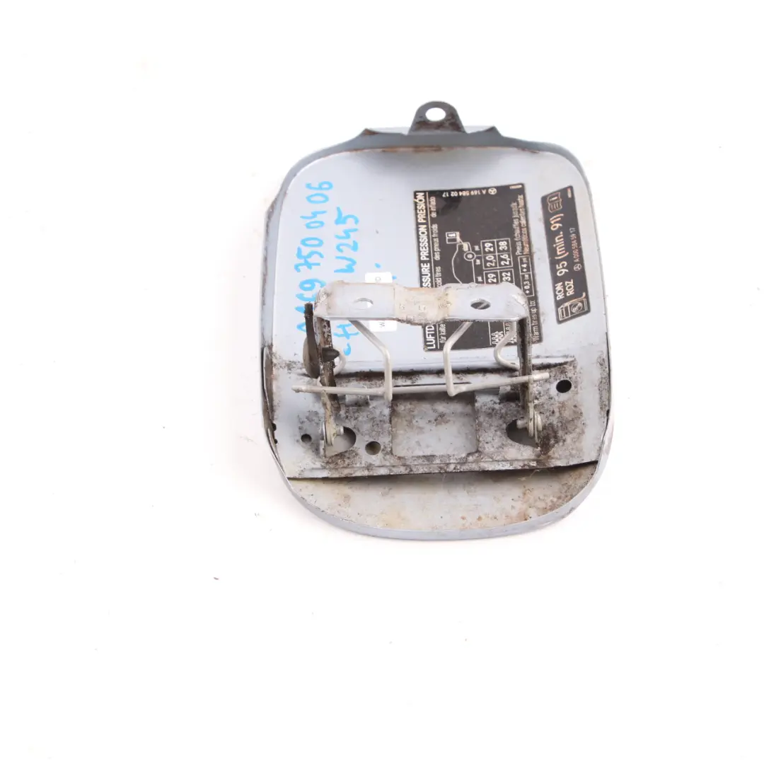 Mercedes W245 Couvercle Bouchon Réservoir Carburant Bleu Horizon Métallisé 391 - SKU A1697500406-HBL - Numéro de pièce A1697500406