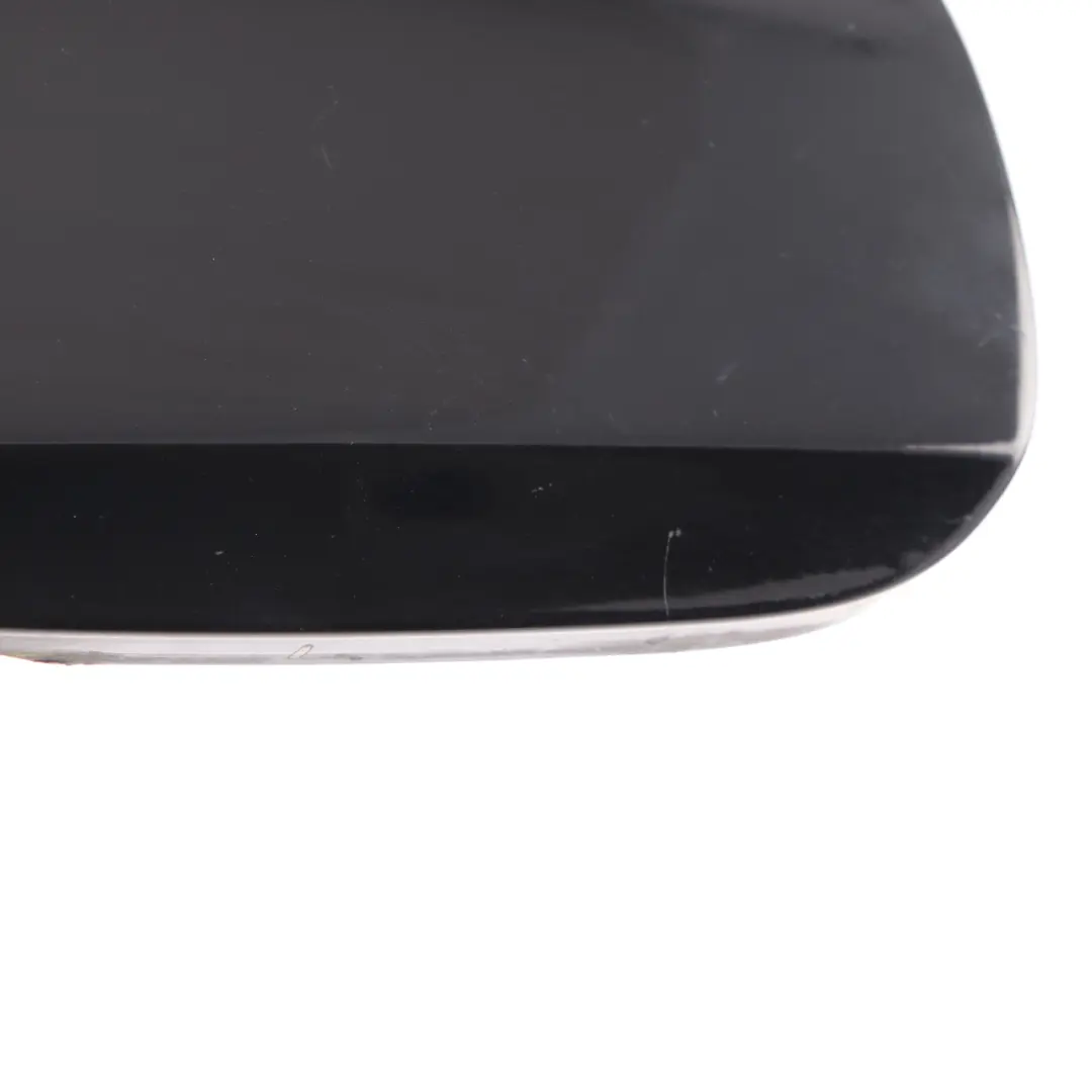 Flap Tank Filler Fill In Cap Cover Night Black Metallic - 696 to Mercedes W245 Fuel with Part number A1697500406 Mercedes W245 Fuel Flap Tank Filler Fill In Cap Cover Night Black Metallic - 696 - SKU A1697500406-NIB - Part number A1697500406