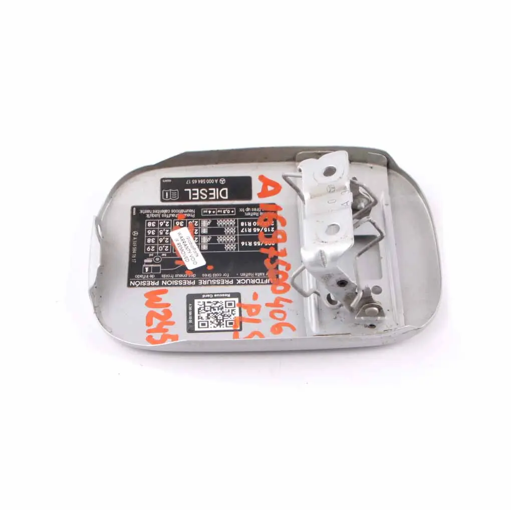 Couvercle Bouchon Carburant Pour Mercedes W245 Polar Silver - 761 pour à propos du numéro de pièce A1697500406 Couvercle Bouchon Carburant Pour Mercedes W245 Polar Silver - 761 - SKU A1697500406-PLS - Numéro de pièce A1697500406