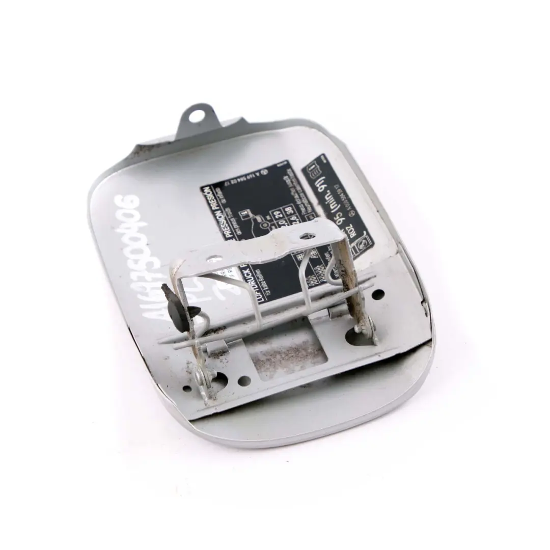  Mercedes-Benz B-Class W245 Fuel Flap Tank Cap Cover Kosmos Polar Silver - 761 - SKU A1697500406-PS - Part number A1697500406