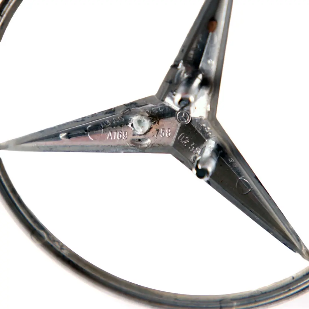 Mercedes W169 Insignia Logotipo Emblema Estrella Tapa Maletero - SKU A1697580258 - Número de pieza A1697580258
