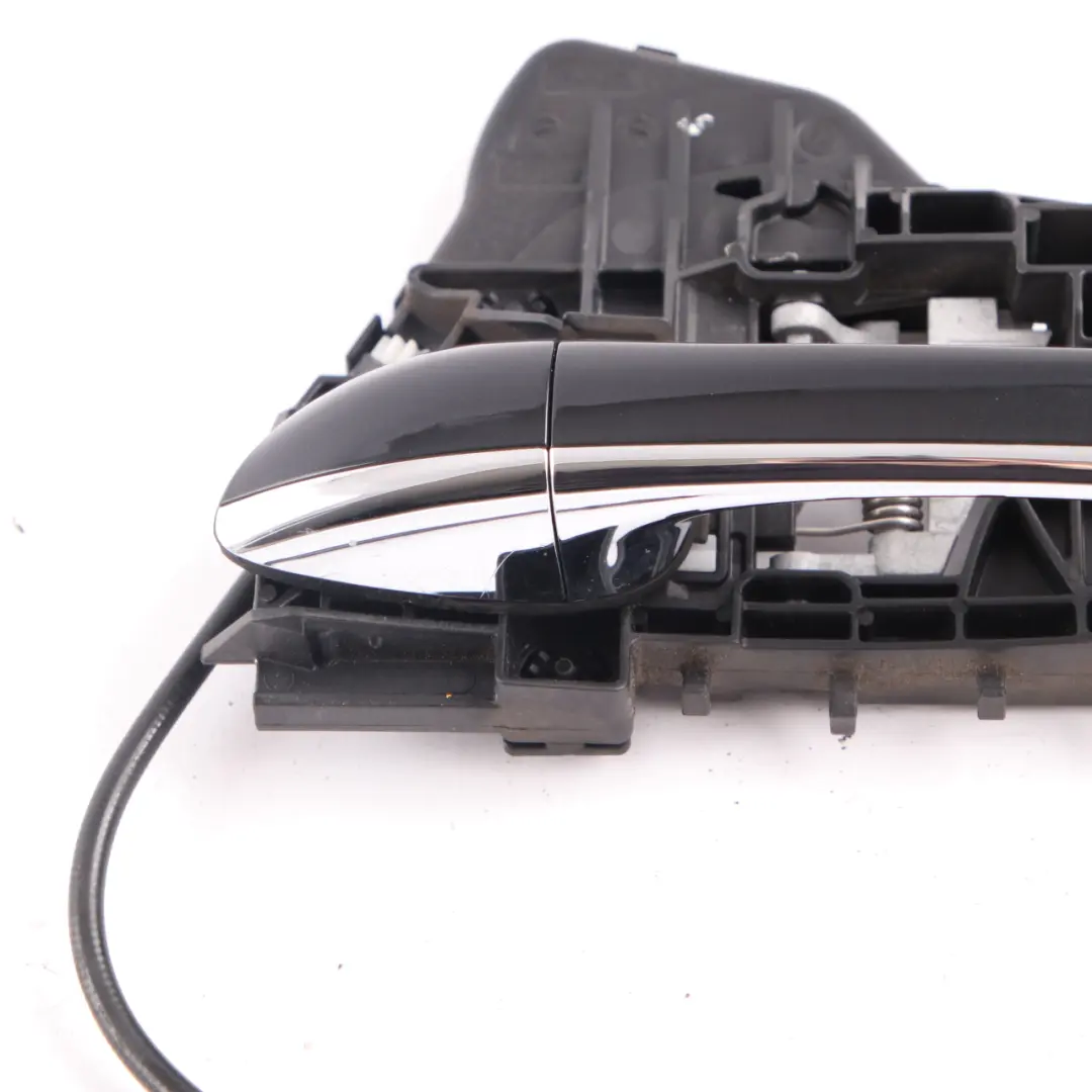 Door Handle Grab Rear Left N/S Carrier Kosmos Black to Mercedes W245 with Part number A1697600334 Mercedes W245 Door Handle Grab Rear Left N/S Carrier Kosmos Black - SKU A1697600334-KB - Part number A1697600334