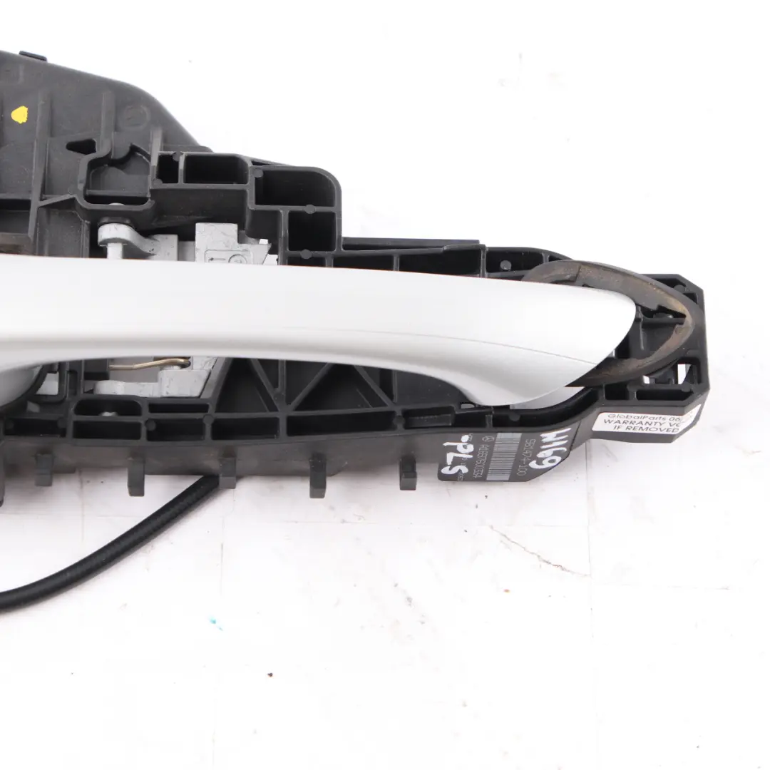 Door Handle Mercedes W169 W245 Grab Rear Left N/S Polar Silver - 761 to with Part number A1697600334 Door Handle Mercedes W169 W245 Grab Rear Left N/S Polar Silver - 761 - SKU A1697600334-PLS1 - Part number A1697600334