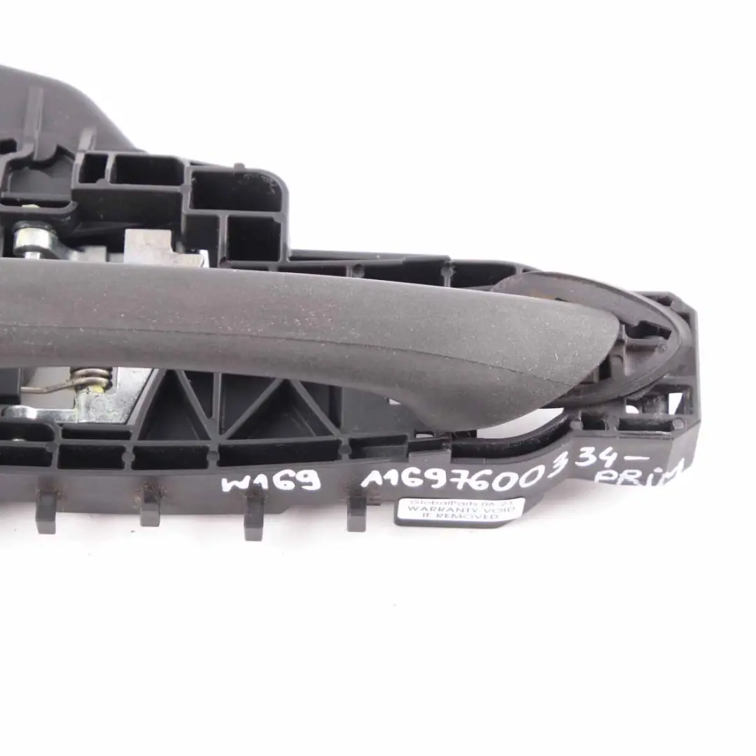 Door Handle Mercedes W169 W245 Grab Rear Left N/S Outside Primed to with Part number A1697600334 Door Handle Mercedes W169 W245 Grab Rear Left N/S Outside Primed - SKU A1697600334-PRIM - Part number A1697600334