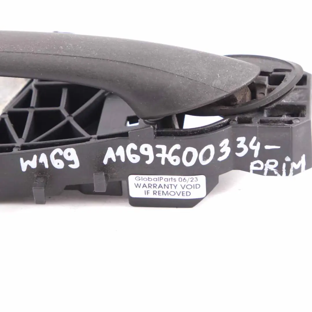 Door Handle Mercedes W169 W245 Grab Rear Left N/S Outside Primed to with Part number A1697600334 Door Handle Mercedes W169 W245 Grab Rear Left N/S Outside Primed - SKU A1697600334-PRIM - Part number A1697600334