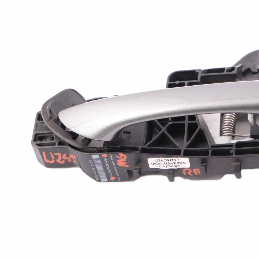 Mercedes W169 Asidero Puerta Trasera Derecha Gris Montaña 787 - SKU A1697600434-MG - Número de pieza A1697600434