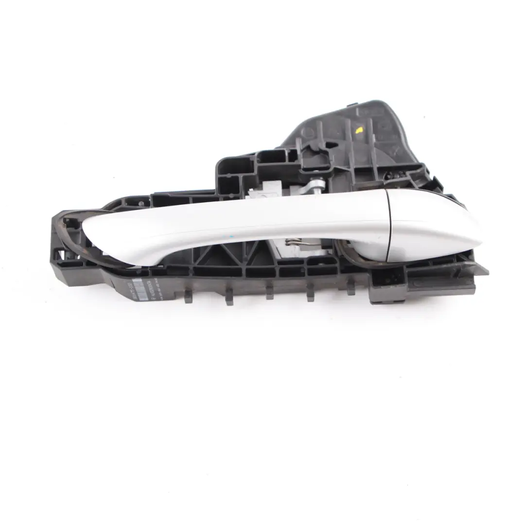 Door Handle Grab Rear Right O/S Carrier Polar Silver Metallic 761 to Mercedes W245 with Part number A1697600434 Mercedes W245 Door Handle Grab Rear Right O/S Carrier Polar Silver Metallic 761 - SKU A1697600434-PLS - Part number A1697600434