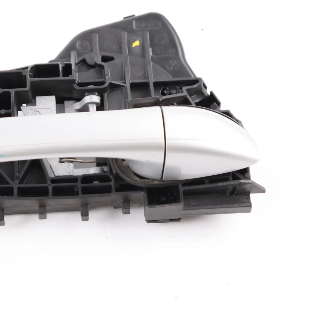 Door Handle Grab Rear Right O/S Carrier Polar Silver Metallic 761 to Mercedes W245 with Part number A1697600434 Mercedes W245 Door Handle Grab Rear Right O/S Carrier Polar Silver Metallic 761 - SKU A1697600434-PLS - Part number A1697600434