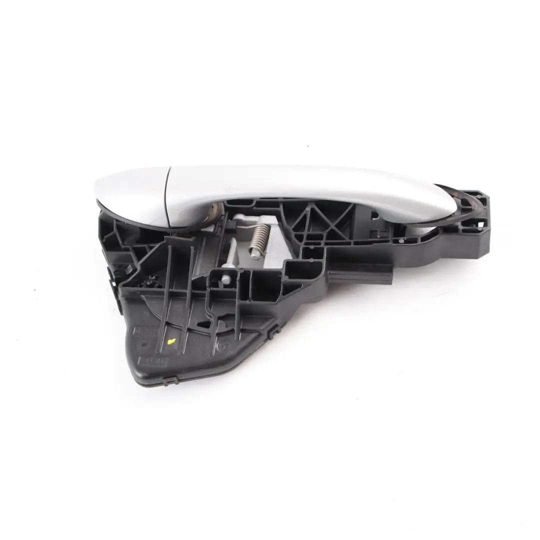 Door Handle Grab Rear Right O/S Carrier Polar Silver Metallic 761 to Mercedes W245 with Part number A1697600434 Mercedes W245 Door Handle Grab Rear Right O/S Carrier Polar Silver Metallic 761 - SKU A1697600434-PLS - Part number A1697600434
