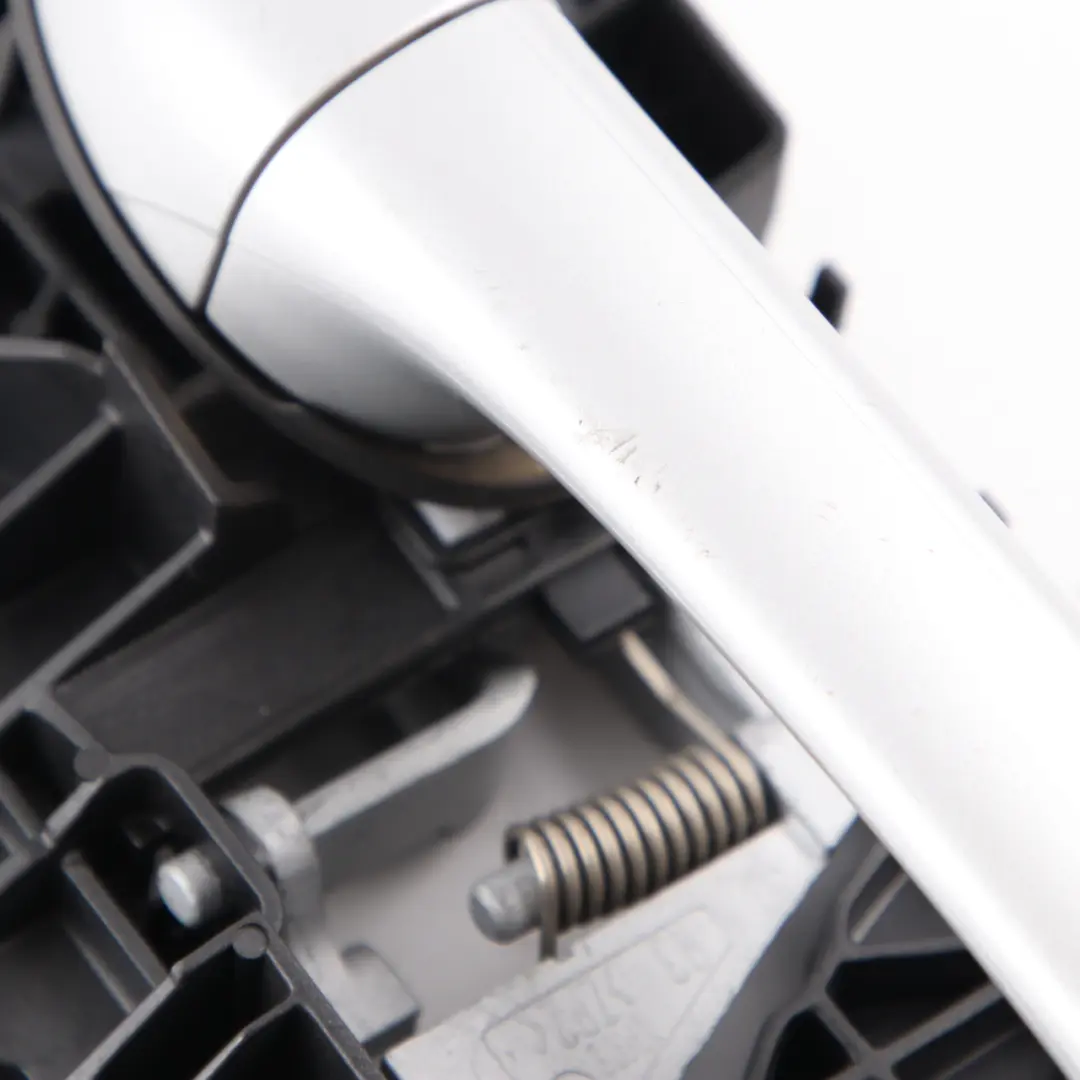 Door Handle Grab Rear Right O/S Carrier Polar Silver Metallic 761 to Mercedes W245 with Part number A1697600434 Mercedes W245 Door Handle Grab Rear Right O/S Carrier Polar Silver Metallic 761 - SKU A1697600434-PLS - Part number A1697600434