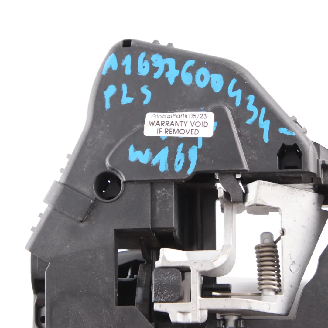 Mercedes W245 Door Handle Grab Rear Right O/S Carrier Polar Silver Metallic 761 - SKU A1697600434-PLS - Part number A1697600434