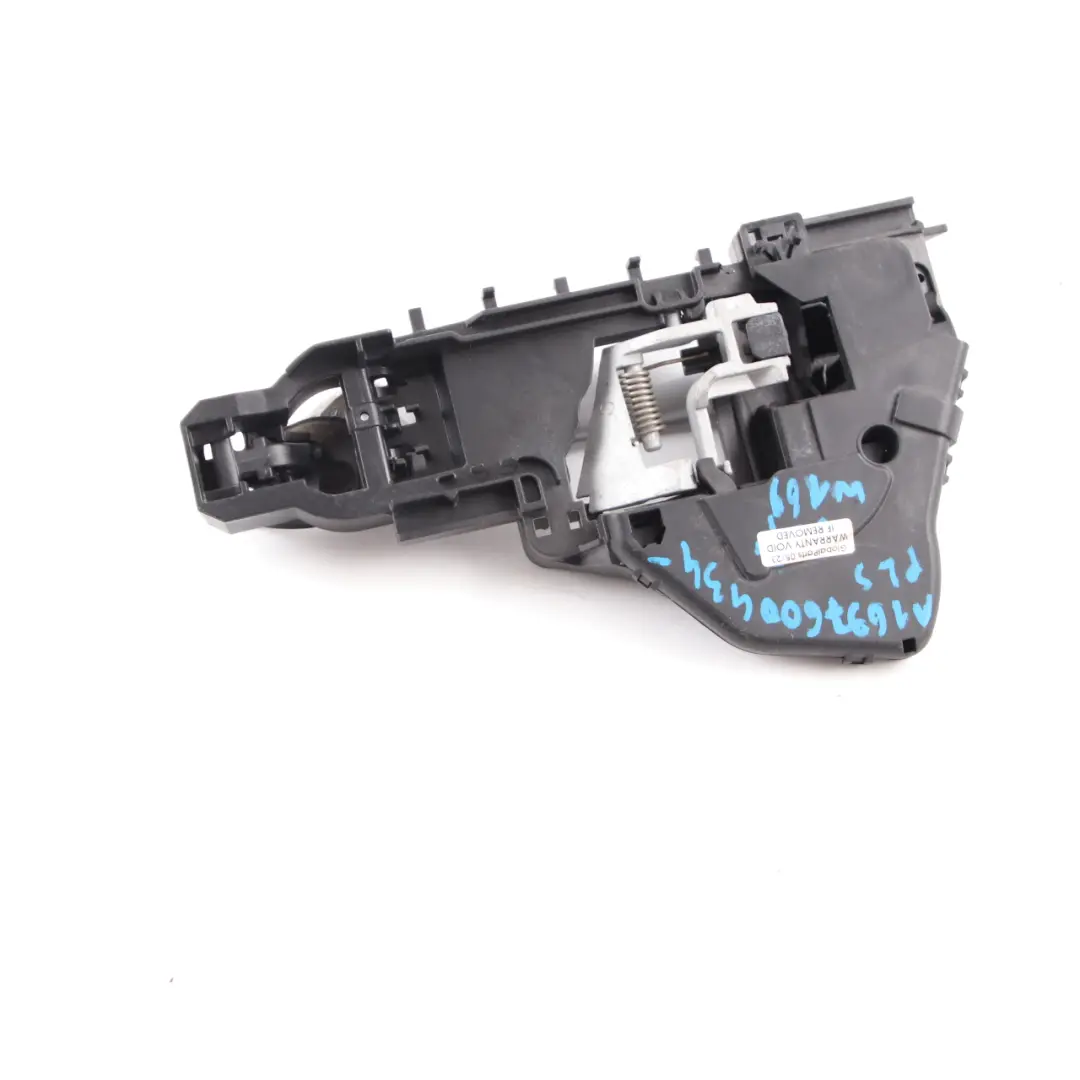 Mercedes W245 Door Handle Grab Rear Right O/S Carrier Polar Silver Metallic 761 - SKU A1697600434-PLS - Part number A1697600434