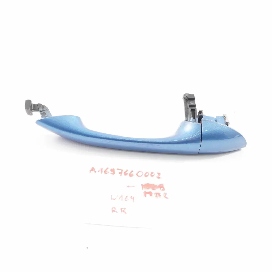 Mercedes W169 Klamka Drzwi Prawy Tył Niebieska - SKU A1697660002-MBL - Numer Części A1697660002