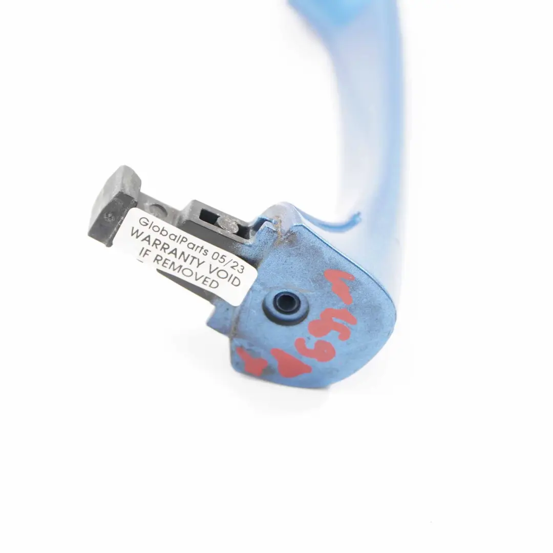 Poignée porte Mercedes W169 W245 Prise arrière droite Mistral Bleu Metallic 955 pour à propos du numéro de pièce A1697660002 Poignée porte Mercedes W169 W245 Prise arrière droite Mistral Bleu Metallic 955 - SKU A1697660002-MBL - Numéro de pièce A1697660002