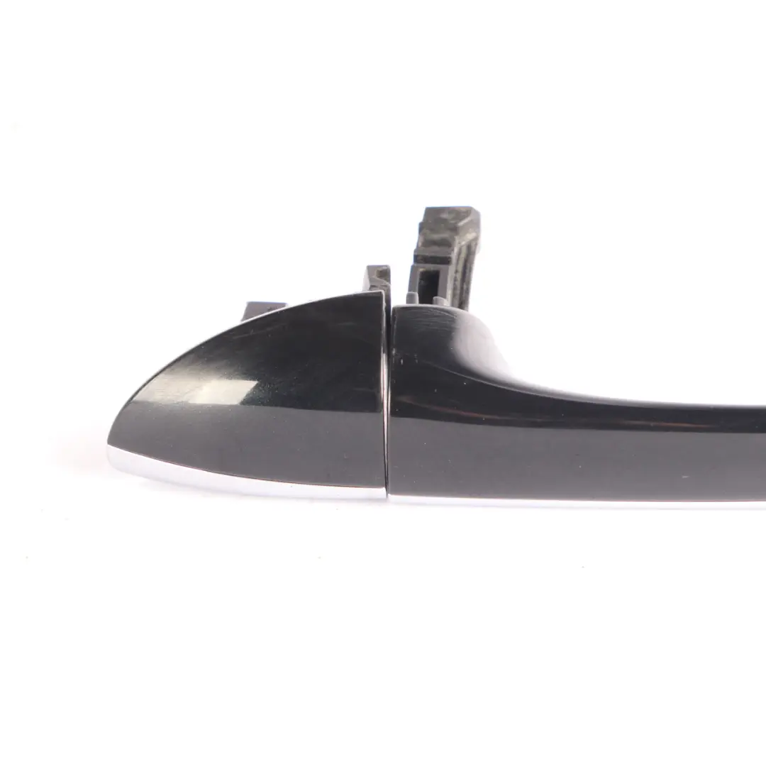 Grab Handle Rear Left N/S Door Kosmos Black Metallic 191U to Mercedes W169 W245 with Part number A1697660501 Mercedes W169 W245 Grab Handle Rear Left N/S Door Kosmos Black Metallic 191U - SKU A1697660501-KB - Part number A1697660501