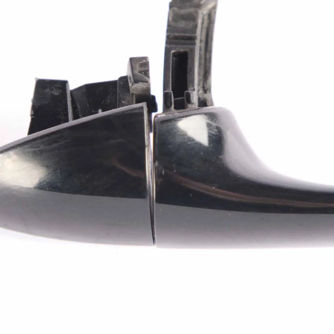 Mercedes W169 W245 Maniglia posteriore sinistra porta Kosmos Black Metallic 191U - SKU A1697660501-KB - Numero di parte A1697660501