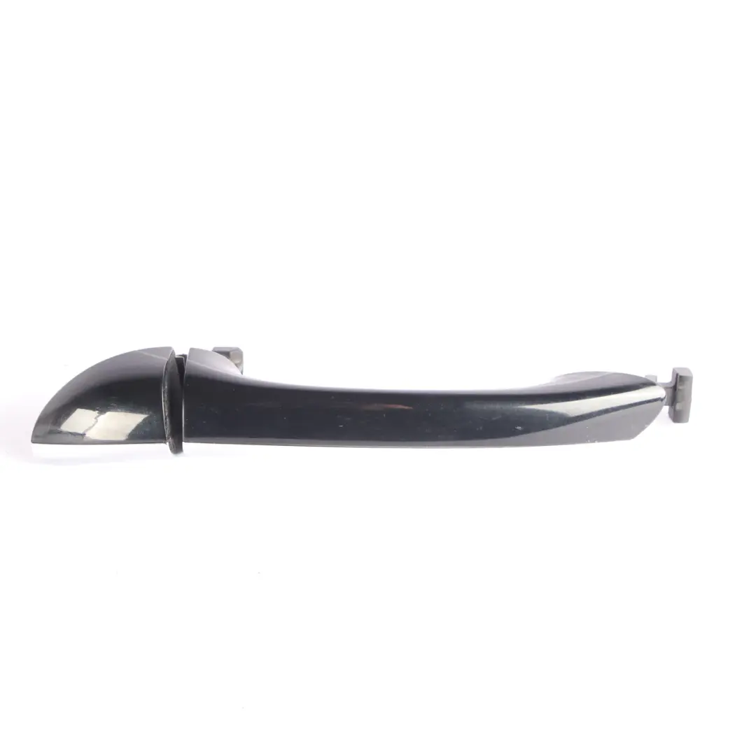 Grab Handle Rear Left N/S Door Kosmos Black Metallic 191U to Mercedes W169 W245 with Part number A1697660501 Mercedes W169 W245 Grab Handle Rear Left N/S Door Kosmos Black Metallic 191U - SKU A1697660501-KB - Part number A1697660501