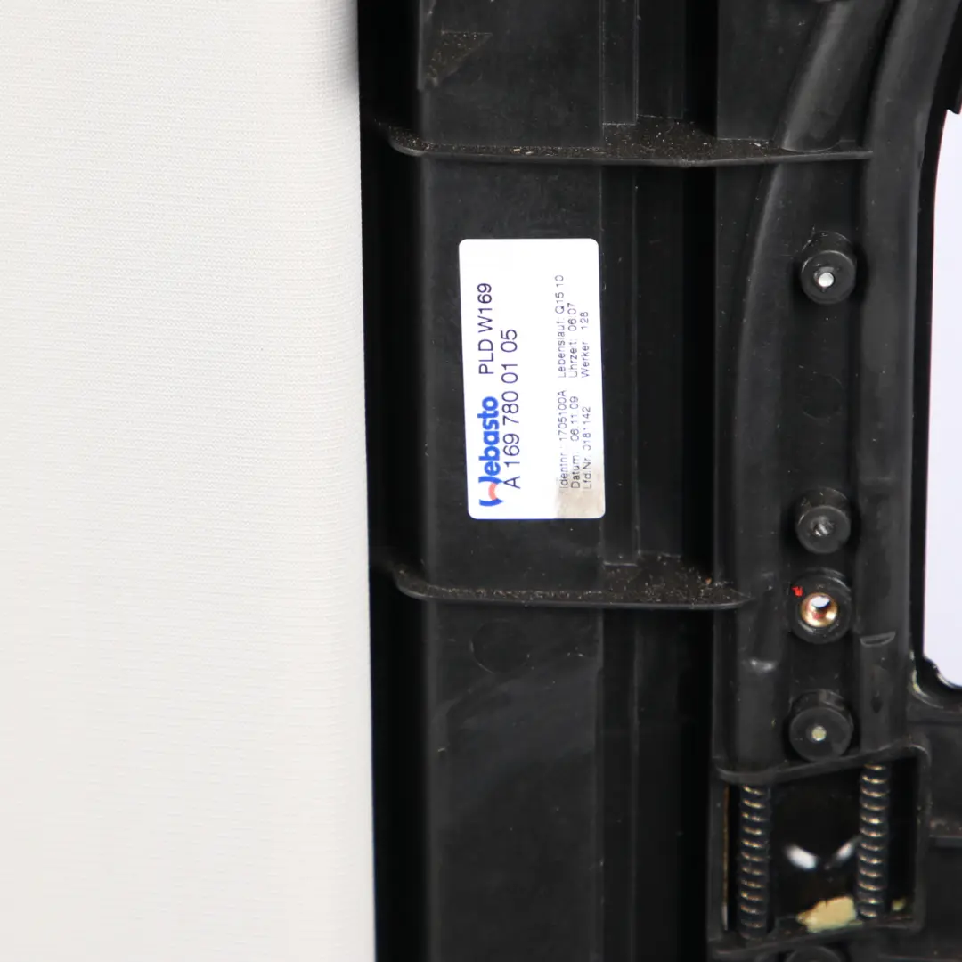 Sliding Roof Mercedes W169 W245 Panoramic Glass Assembly to with Part number A1697800205 Sliding Roof Mercedes W169 W245 Panoramic Glass Assembly - SKU A1697800205 - Part number A1697800205