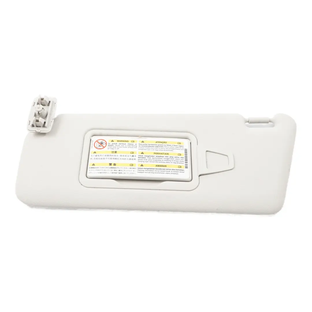  Pare-soleil Mercedes W169 W245 Panneau recouvrement gauche Gris - SKU A1698100110-1 - Numéro de pièce A1698100110