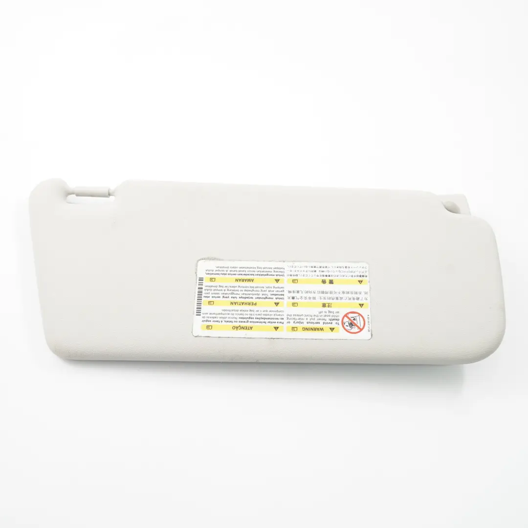 Sonnen blende Mercedes W169 W245 Abdeckplatte links Grau für mit Teilenummer A1698100110 Sonnen blende Mercedes W169 W245 Abdeckplatte links Grau - SKU A1698100110-1 - Teilenummer A1698100110