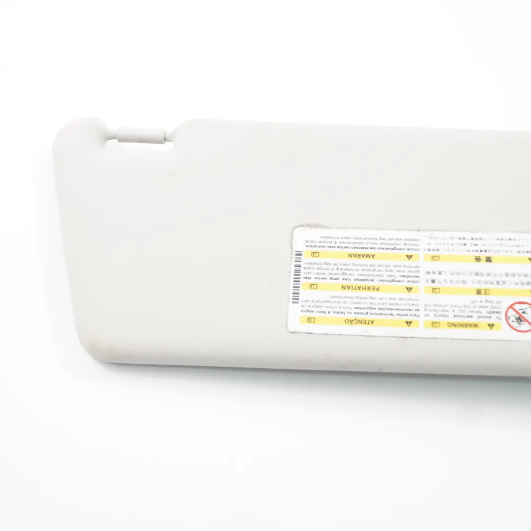 Sonnen blende Mercedes W169 W245 Abdeckplatte links Grau für mit Teilenummer A1698100110 Sonnen blende Mercedes W169 W245 Abdeckplatte links Grau - SKU A1698100110-1 - Teilenummer A1698100110