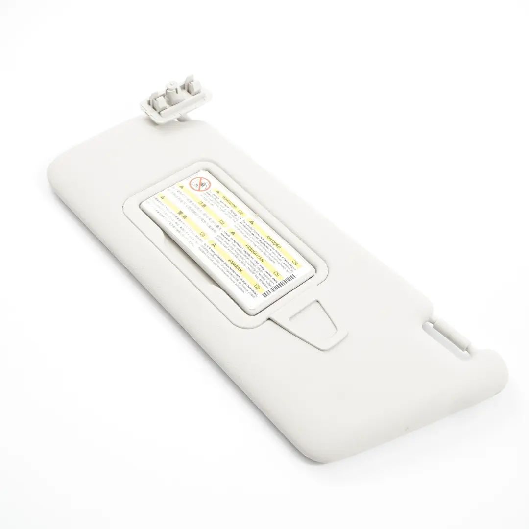  Pare-soleil Mercedes W169 W245 Panneau recouvrement gauche Gris - SKU A1698100110-1 - Numéro de pièce A1698100110