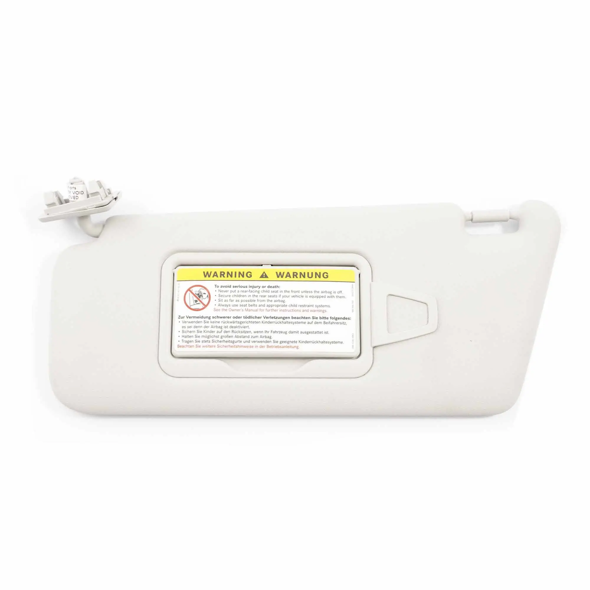 Aletta Parasole Mercedes W169 W245 Copertura sinistra Panel Grigio A1698100110