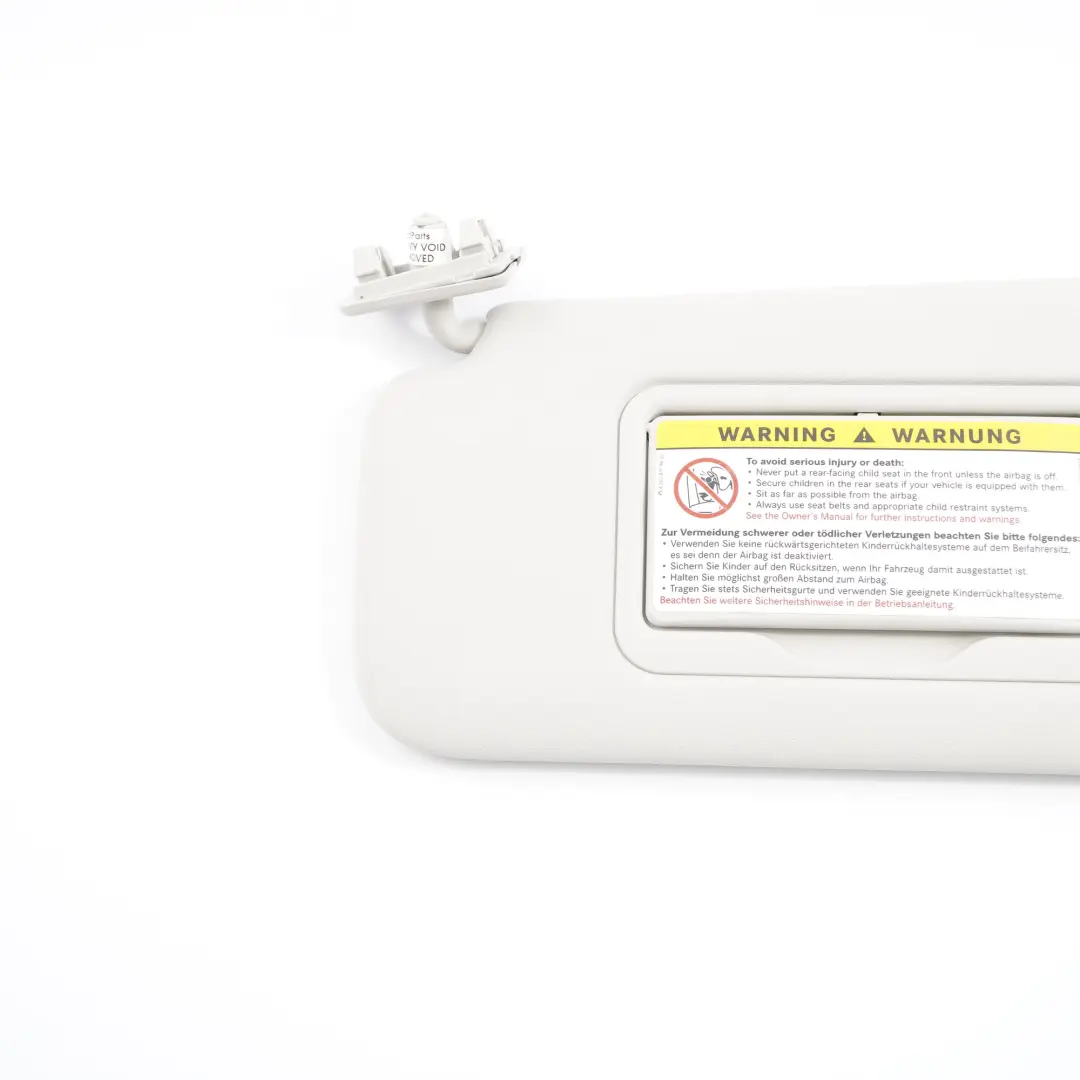 Parasol Mercedes W169 W245 Tapa Izquierda Panel Gris para con número de pieza A1698100110 Parasol Mercedes W169 W245 Tapa Izquierda Panel Gris - SKU A1698100110-2 - Número de pieza A1698100110