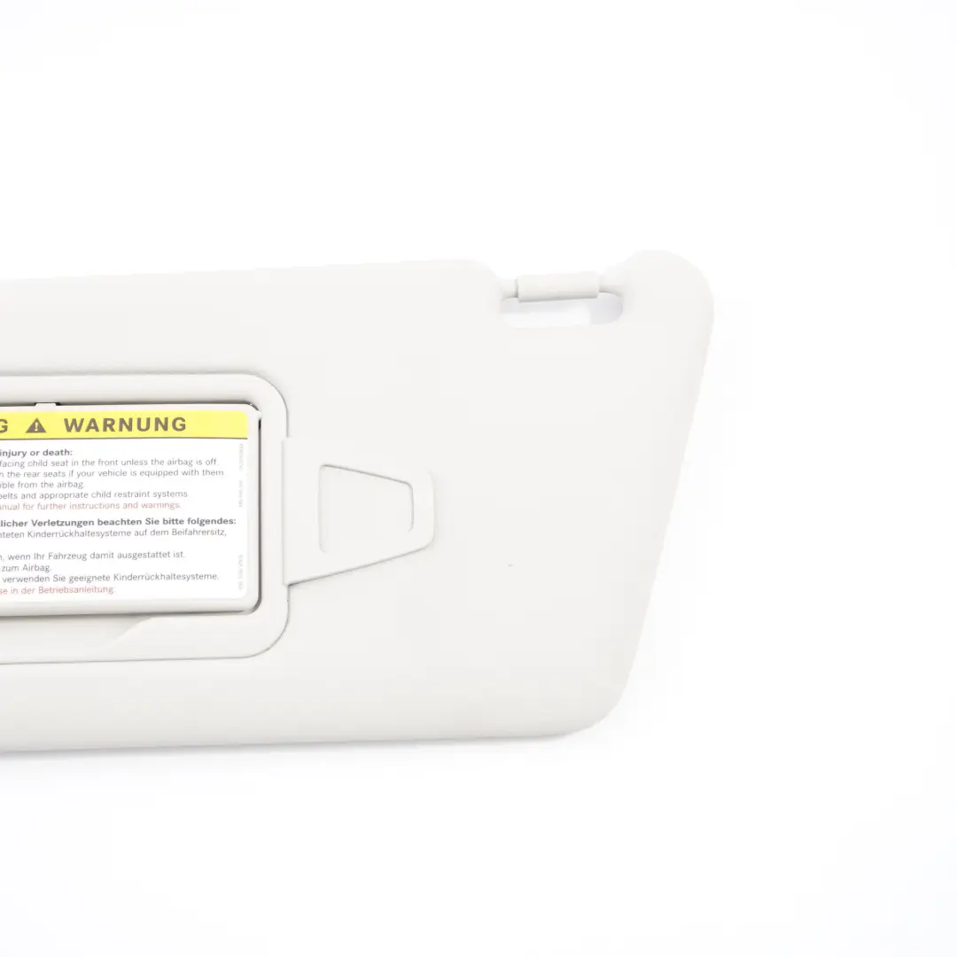 Sun Visor Mercedes W169 W245 Cover Left N/S Trim Panel Grey to with Part number A1698100110 Sun Visor Mercedes W169 W245 Cover Left N/S Trim Panel Grey - SKU A1698100110-2 - Part number A1698100110