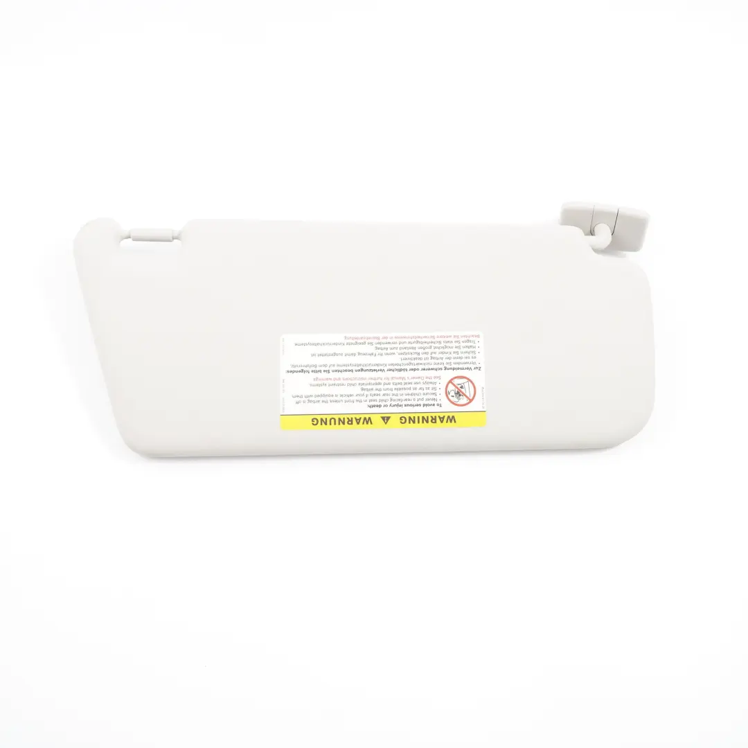 Sun Visor Mercedes W169 W245 Cover Left N/S Trim Panel Grey to with Part number A1698100110 Sun Visor Mercedes W169 W245 Cover Left N/S Trim Panel Grey - SKU A1698100110-2 - Part number A1698100110