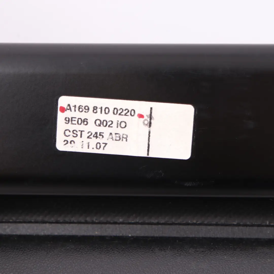 Tenda A Rullo Mercedes W245 Ripiano Posteriore Porta Pacchi Nero - SKU A1698100220 - Numero di parte A1698100220
