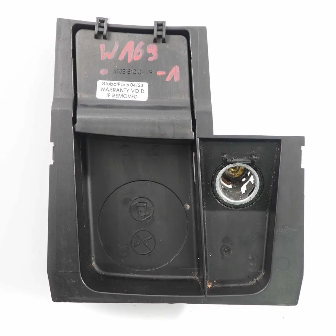 Interior Centre Console Socket Ashtray Storage to Mercedes W169 W245 with Part number A1698100279 Mercedes W169 W245 Interior Centre Console Socket Ashtray Storage - SKU A1698100279-1 - Part number A1698100279