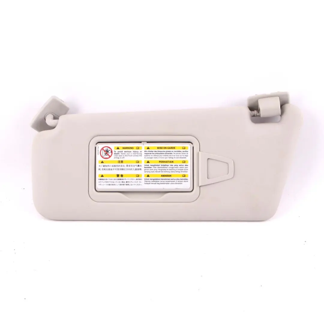 Mercedes W169 W245 Parasol Izquierdo Panel Gris - SKU A1698100310-1 - Número de pieza A1698100310
