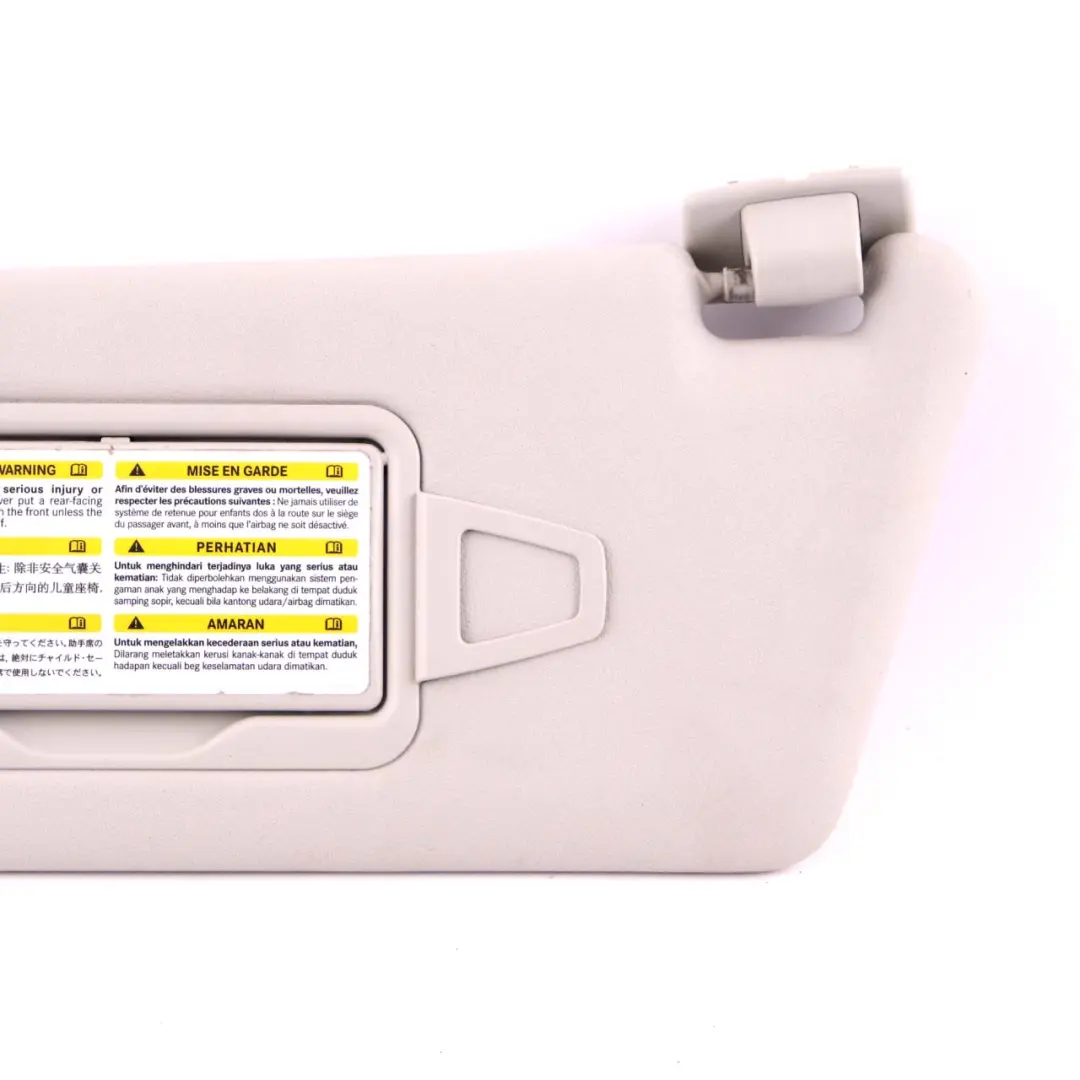 Mercedes W169 W245 Sun Visor Covering Left N/S Trim Panel Grey - SKU A1698100310-1 - Part number A1698100310