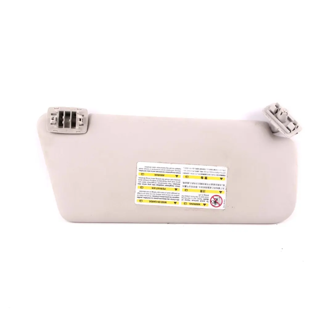 Copertura Aletta Parasole Pannello rivestimento Grigio per Mercedes W169 W245 con numero di parte A1698100310 Mercedes W169 W245 Copertura Aletta Parasole Pannello rivestimento Grigio - SKU A1698100310-1 - Numero di parte A1698100310