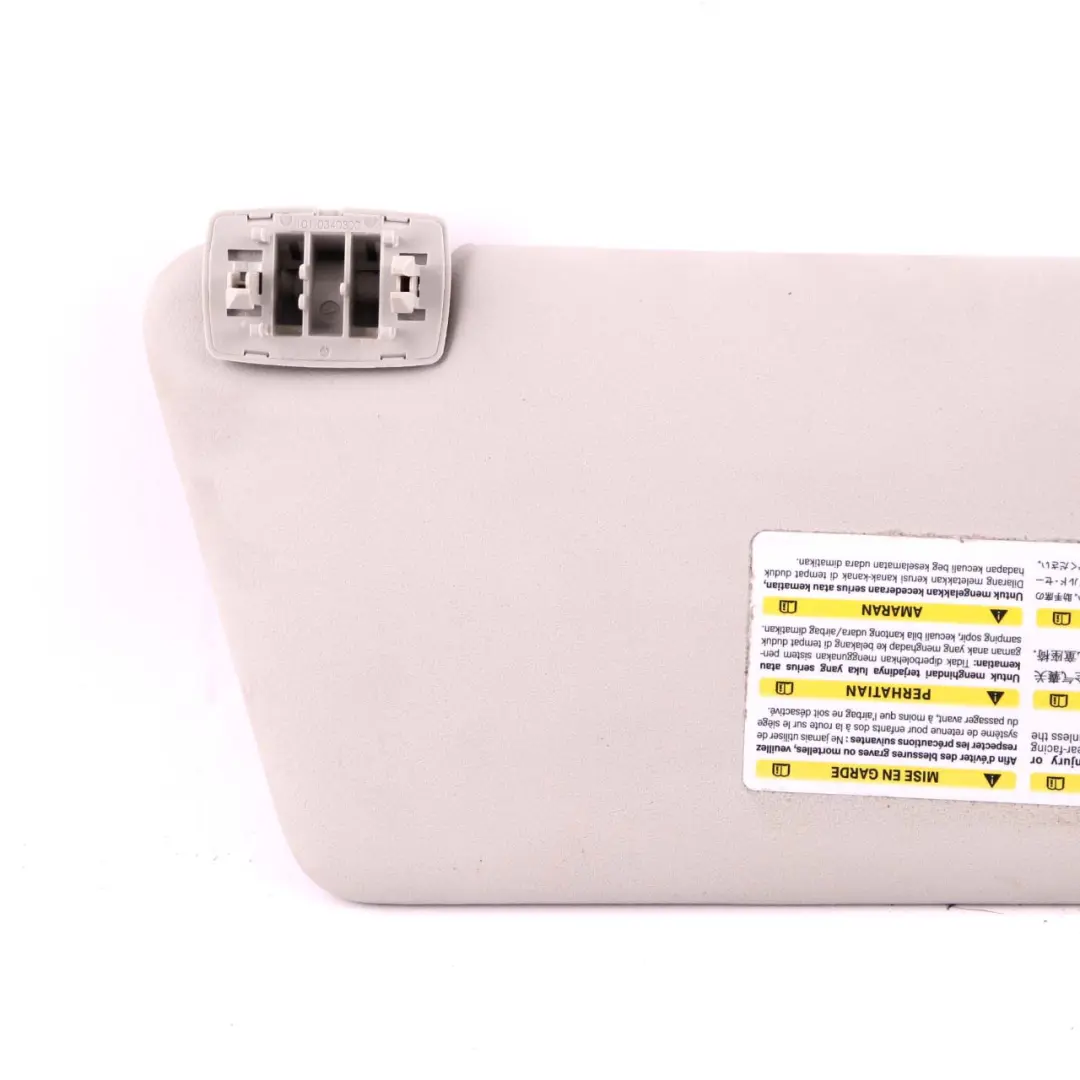 Mercedes W169 W245 Sun Visor Covering Left N/S Trim Panel Grey - SKU A1698100310-1 - Part number A1698100310