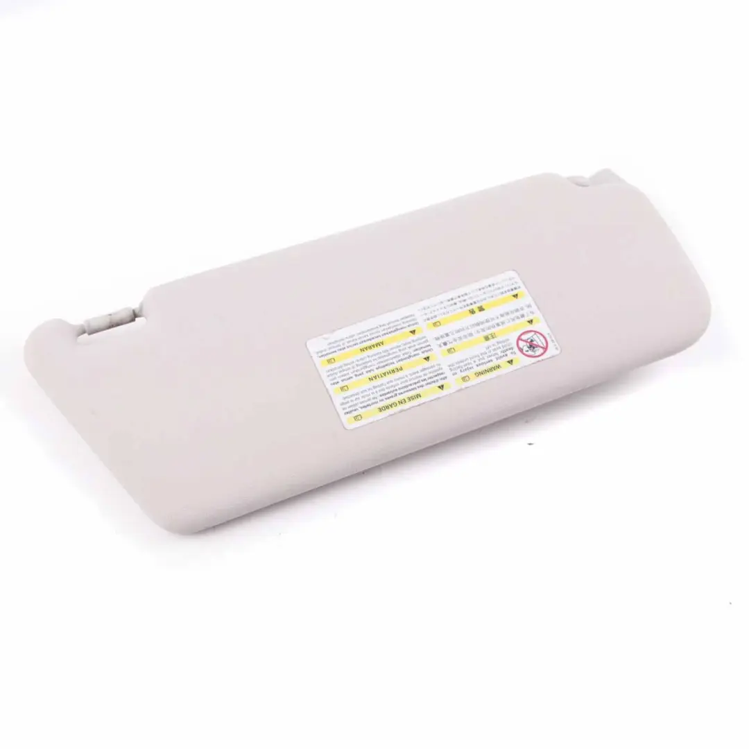 Parasol Mercedes W169 W245 Cubierta Izquierda Panel Gris para con número de pieza A1698100310 Parasol Mercedes W169 W245 Cubierta Izquierda Panel Gris - SKU A1698100310-2 - Número de pieza A1698100310