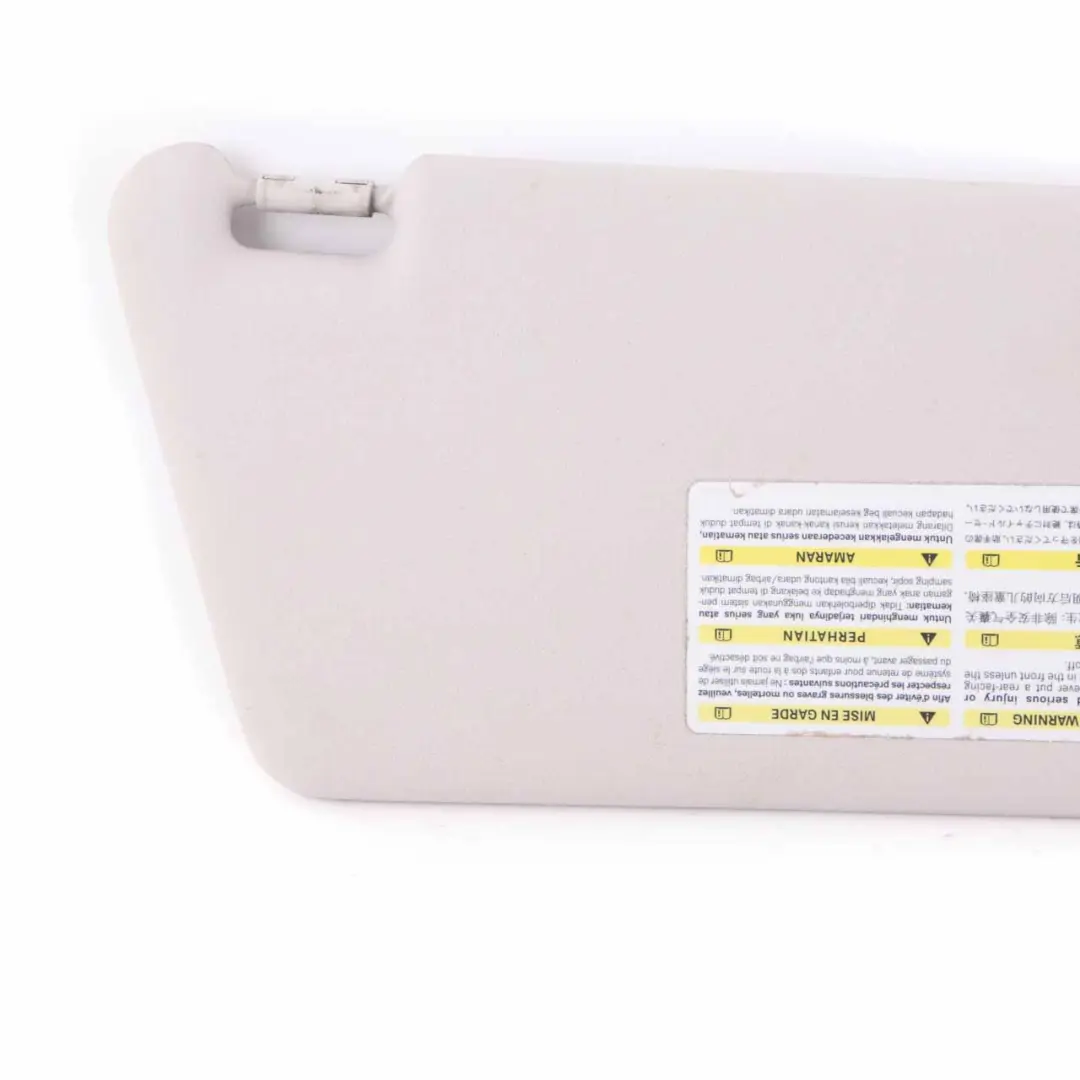 Aletta parasole Mercedes W169 W245 pannello sinistro Grigio per con numero di parte A1698100310 Aletta parasole Mercedes W169 W245 pannello sinistro Grigio - SKU A1698100310-2 - Numero di parte A1698100310