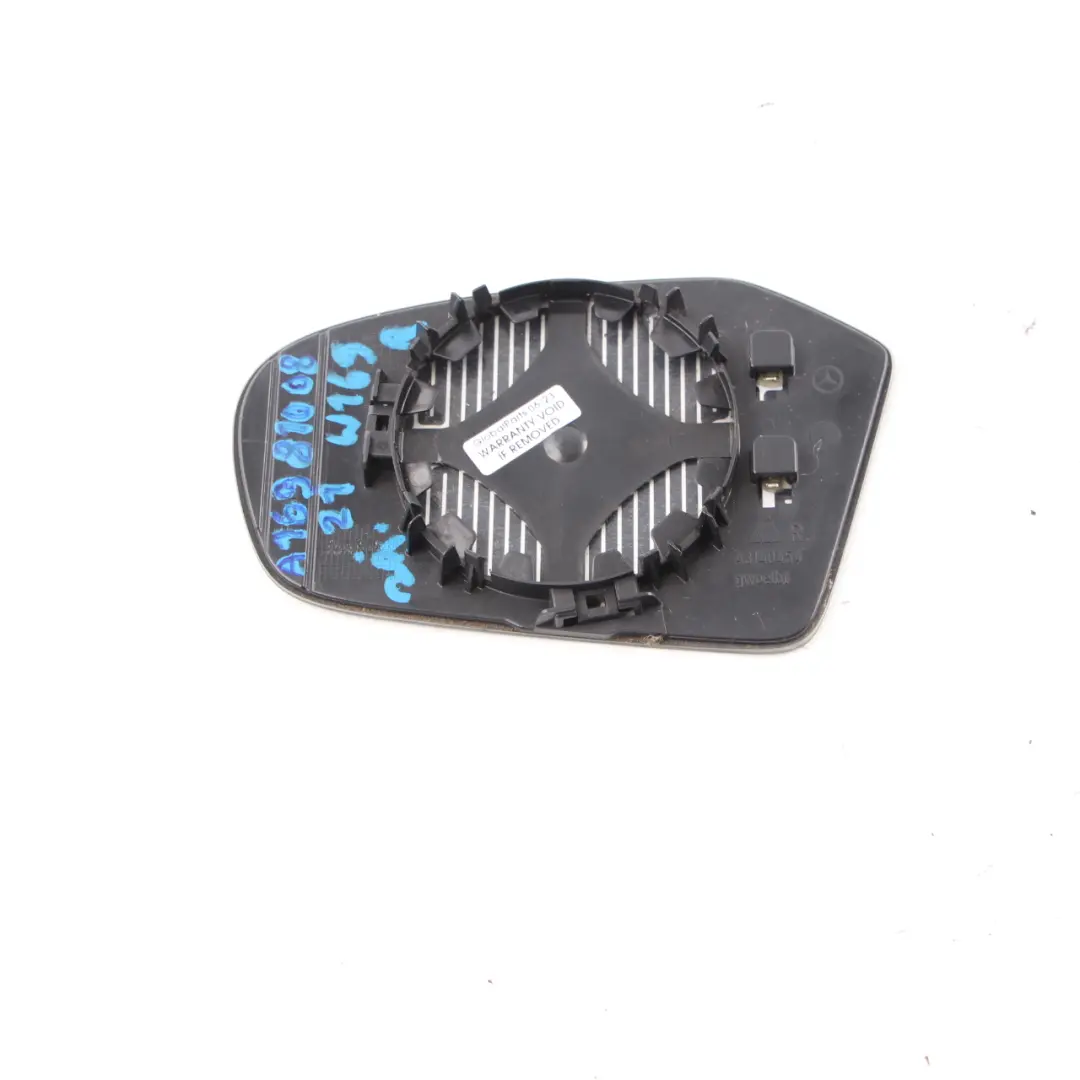 Wing Espejo Puerta Vidrio Calentado Derecho para Mercedes W169 W245 con número de pieza A1698100821 Mercedes W169 W245 Wing Espejo Puerta Vidrio Calentado Derecho - SKU A1698100821 - Número de pieza A1698100821