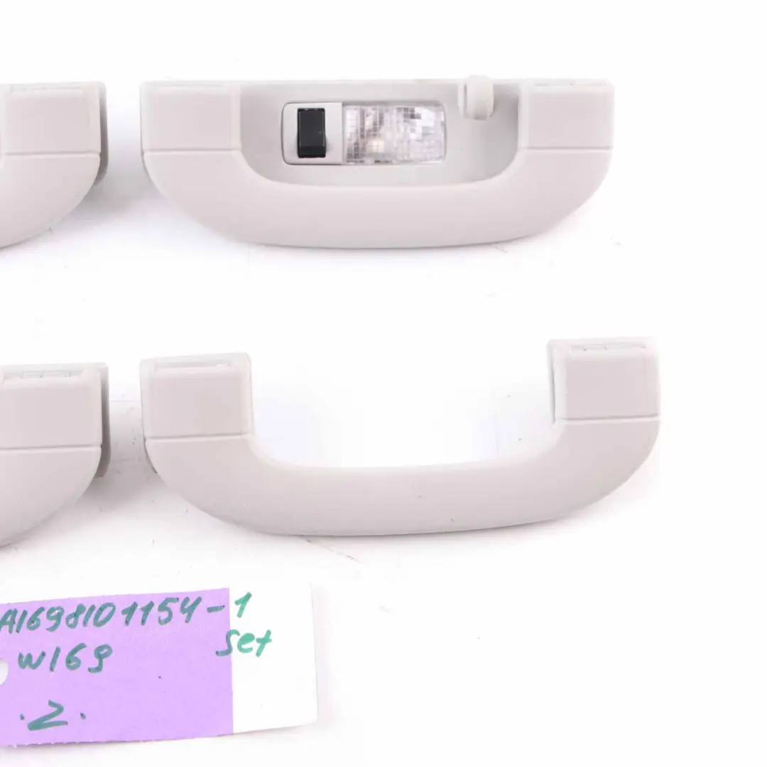 Mercedes W169 W245 Hinten Links Haltegriff Angstgriff Set Grau - SKU A1698101154-1 - Teilenummer A1698101154