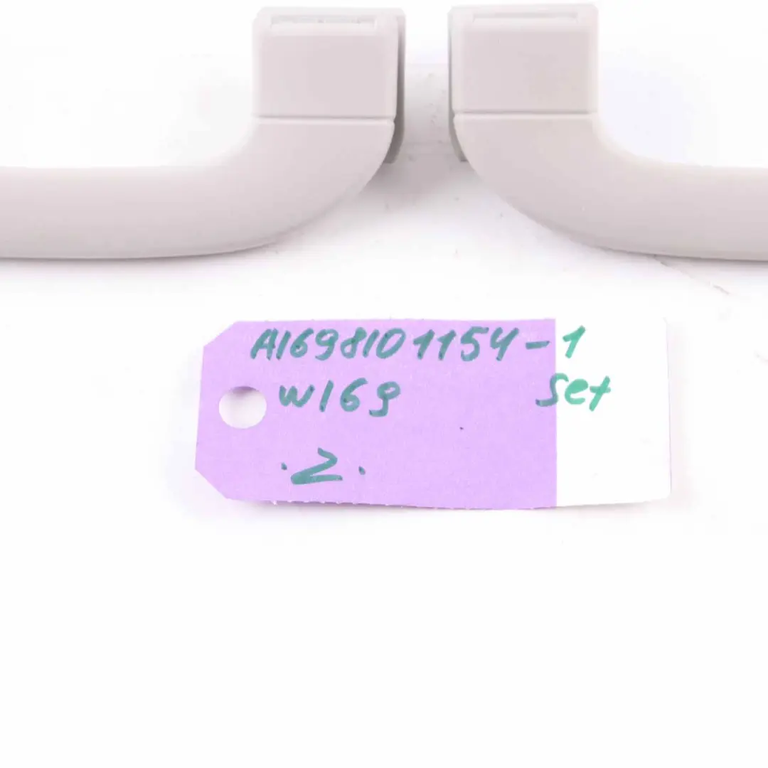 Mercedes W169 W245 Hinten Links Haltegriff Angstgriff Set Grau - SKU A1698101154-1 - Teilenummer A1698101154