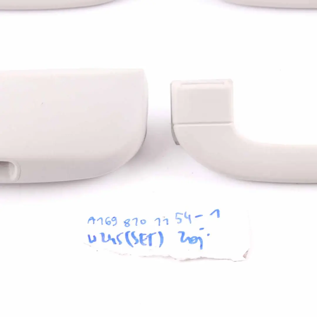 Roof Grab Mercedes W169 W245 Handle Grey Set Front Rear Left Right N/O/S to with Part number A1698101154 Roof Grab Mercedes W169 W245 Handle Grey Set Front Rear Left Right N/O/S - SKU A1698101154-2 - Part number A1698101154