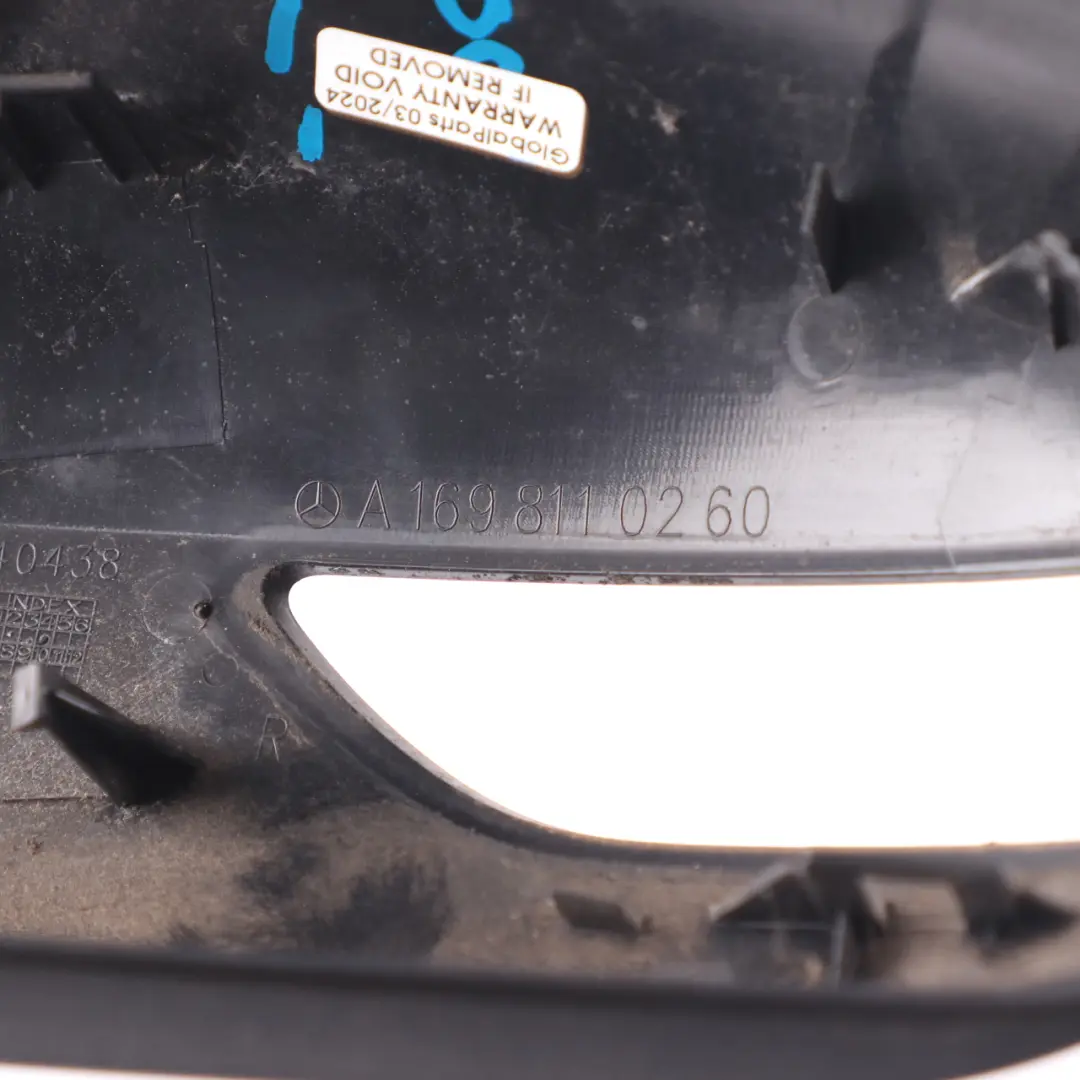  Wing Mirror Cover Mercedes W169 W245 Right O/S Outside Cap Casing Primed - SKU A1698110260 - Part number A1698110260