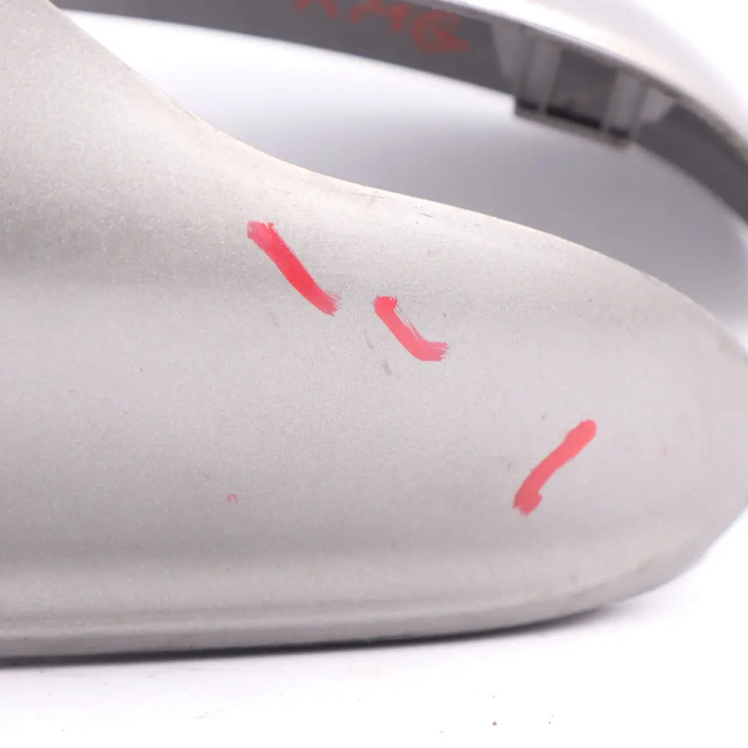  Wing Mirror Cover Mercedes W169 W245 Left N/S Housing Comet Grey Metallic - 748 - SKU A1698110760-KMG - Part number A1698110760