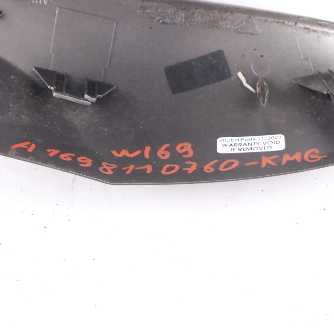  Wing Mirror Cover Mercedes W169 W245 Left N/S Housing Comet Grey Metallic - 748 - SKU A1698110760-KMG - Part number A1698110760